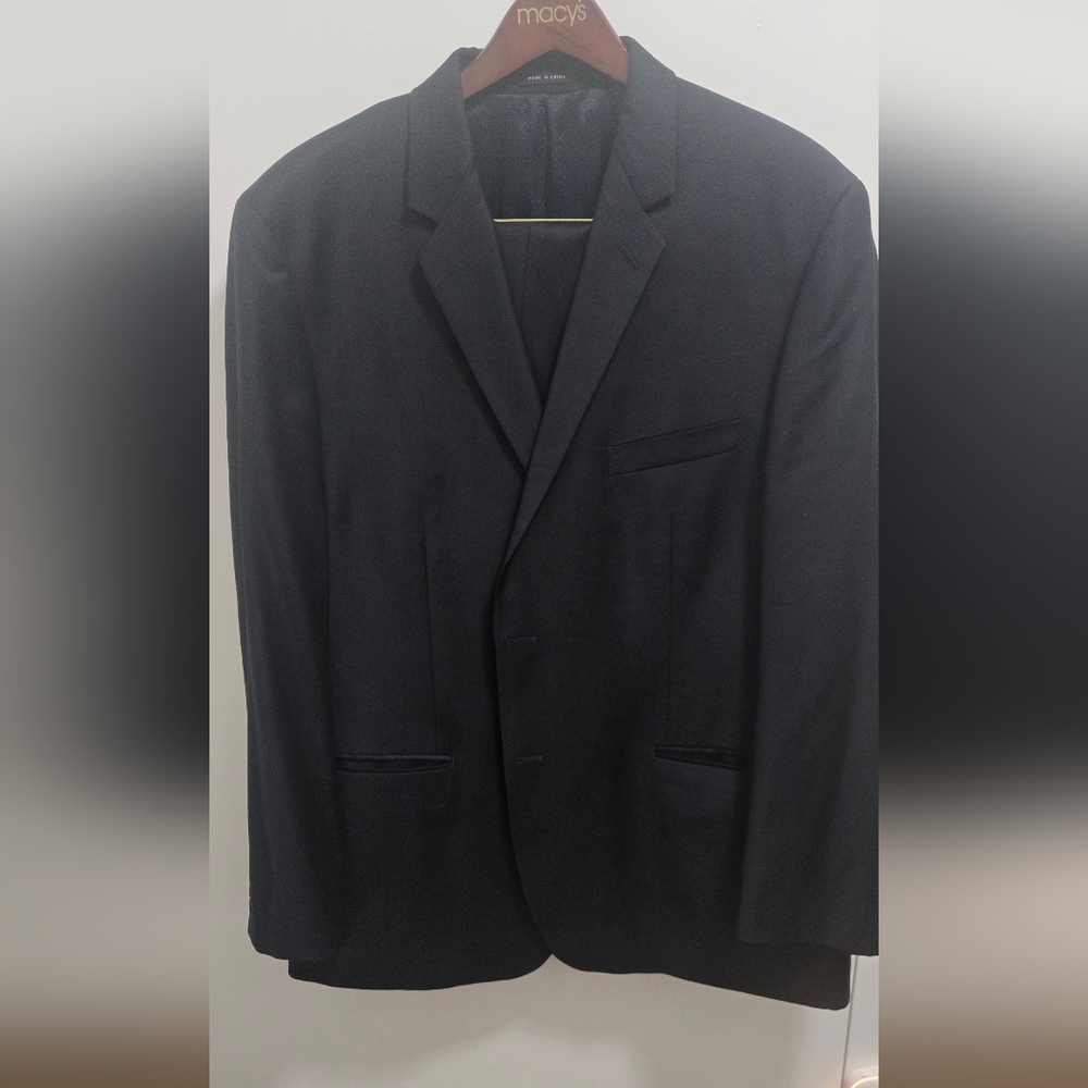 Alfani Black Suit Elegant Formal Wear